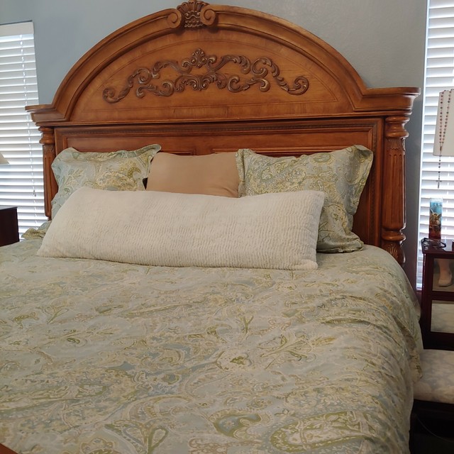 Pottery Barn King Tres Grand Lit Multicolor Floral Paisley Duvet Cover