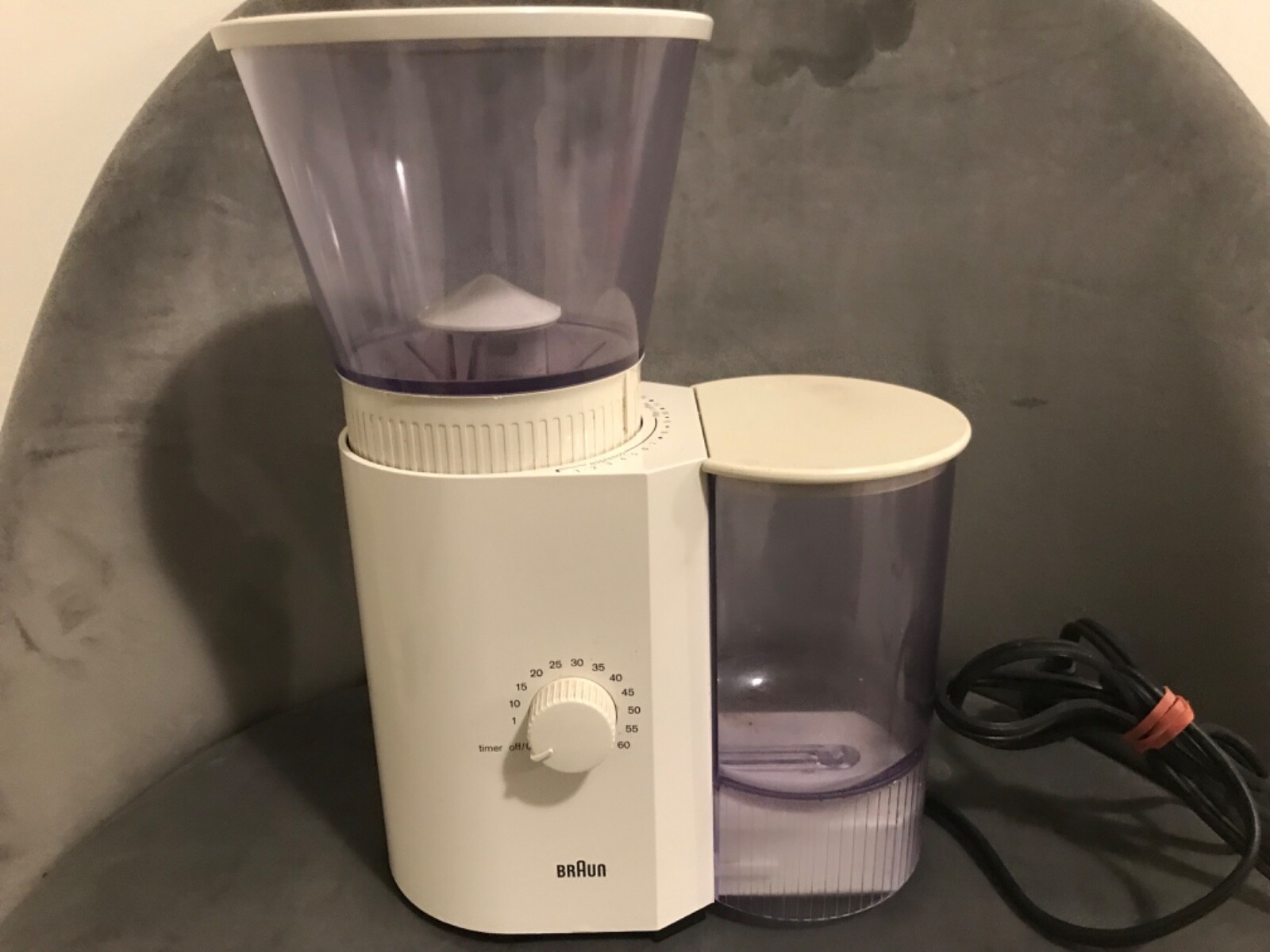 Vintage Braun KMM 30 Coffee/Espresso Mill Burr Grinder 3045 Ivory eBay