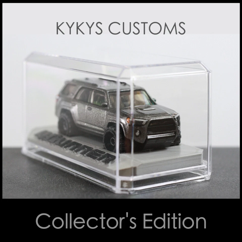 KYKYS Collector's Edition - Matchbox Toyota 4Runner in Metallic Grey w/ Case - Image 3 of 4