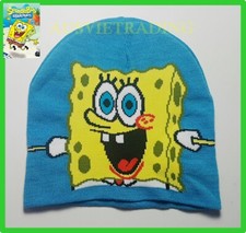 BNWT Spongebob Squarepants hat boys kids cartoon Beanie dual layers new