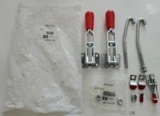 *NEW* LOT OF 2 Destaco 371 Horizontal Pull Latch Clamp w/ Hook & (1) 323 Clamp