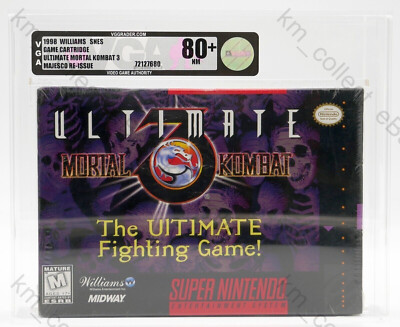 Ultimate Mortal Kombat 3 MK | Super Nintendo SNES | NEW SEALED