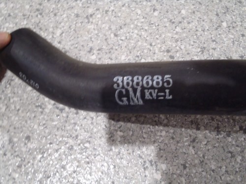 69-75 C3 Corvette 350 Upper Inlet Radiator Hose-- GM #368685-NOS - Picture 2 of 4