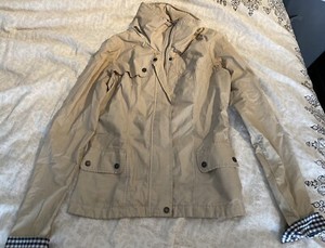 jacket with checkered inside