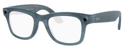RAY-BAN Meta Wayfarer RW4006 CUSTOM Smart Glasses Jeans Blue 