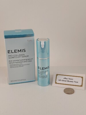 Elemis Pro Collagen Quartz Lift Serum Anti Wrinkle Hydrating Serum 1 fl oz NEW