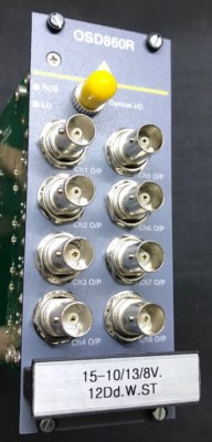 Optical Systems Design OSD860R Digital Video, Data, Audio Multiplexer