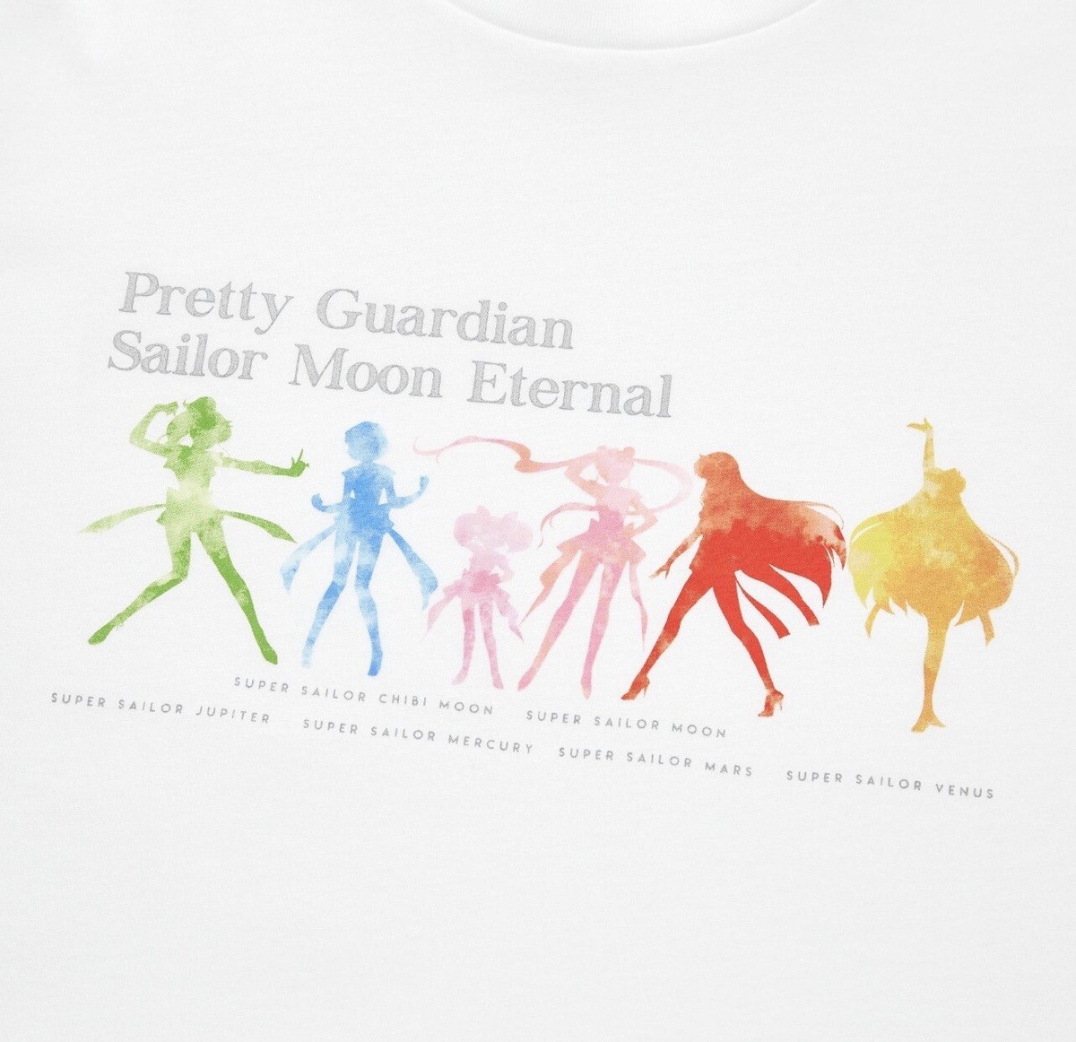 NWT UT UNIQLO x SAILOR MOON ETERNAL MOVIE Pretty Guardian White