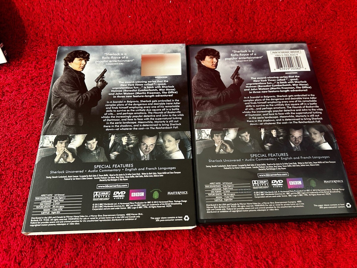 Sherlock Seasons 1-3, English, BBC Play Tested | eBay