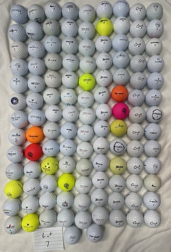 110 Assorted Srixon Kirkland Various Brands Used Golf Balls NON-WATER