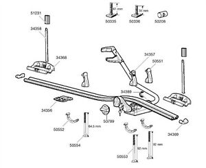 thule bike carrier straps