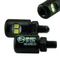Led-Kennzeichenbeleuchtung Byte Alu M6 MaßE: H 30XØ 13Mm E-GeprüFt 284145