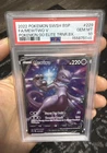 PSA 10 Mewtwo V #229 Full Art 2022 Pokemon SwSh GO ETB Black Star Promo GEM MINT