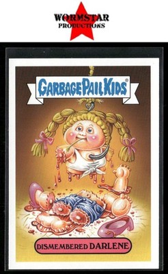 2019 Topps Garbage Pail Kids #2a Dismembered Darlene Horror-Victims