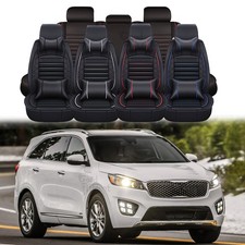 For Kia Sorento Lx Ex Sx S 2007-2021 Car Seat Cover Full Set Front Rear Cushion