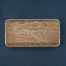 1969 Dry Mines Inc Wallace Idaho 3oz Silver Bar- Free Shipping USA 77.96 per troy oz