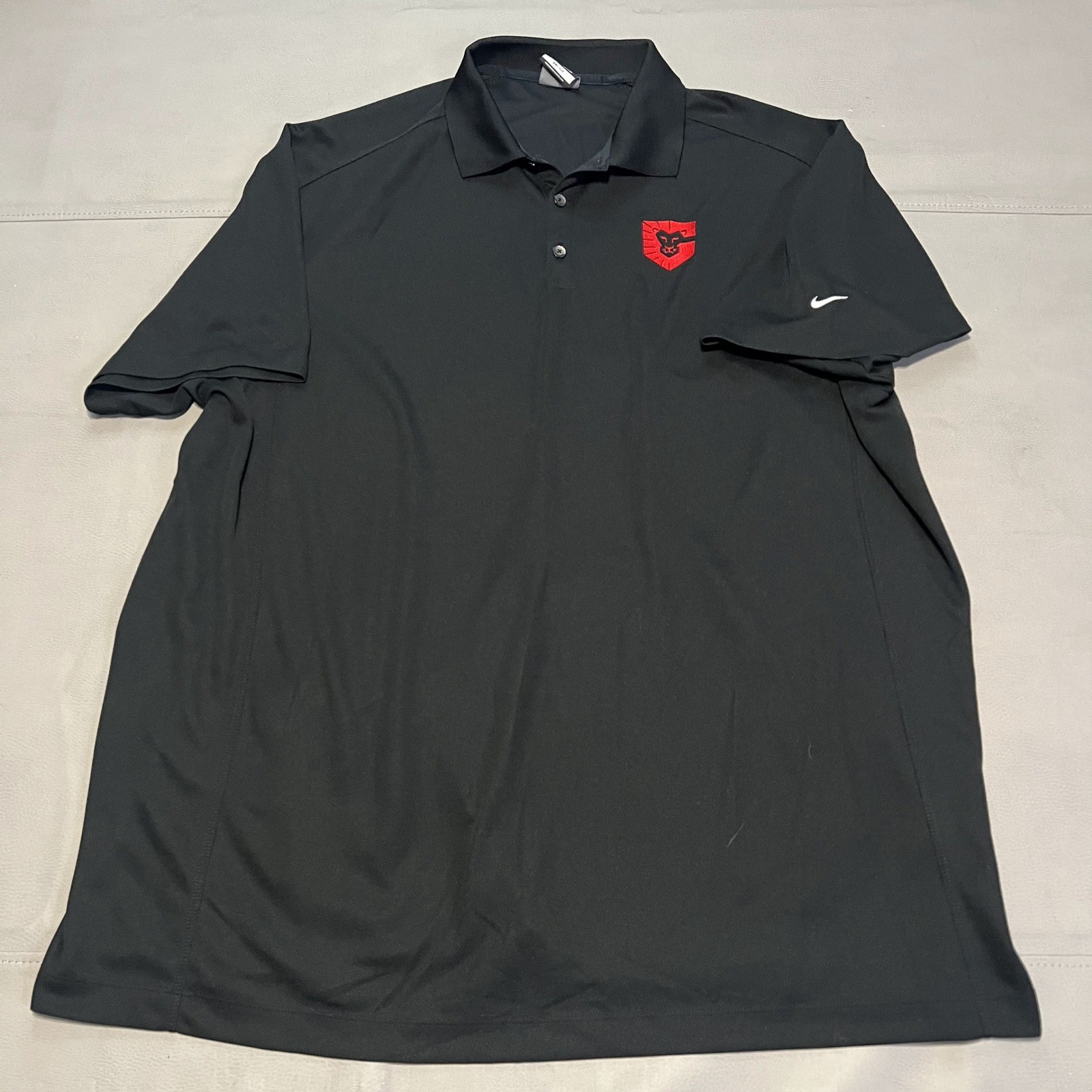 Dri-fit Polo Shirt 4xl Black Athletic Men Active Performance-2863
