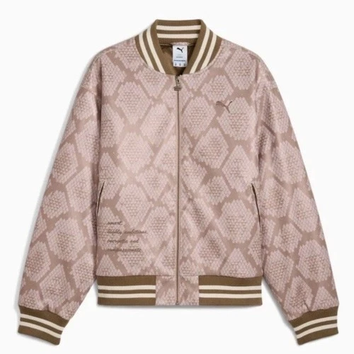 PUMA CNY Year Of The Snake $330 Faux Snakeskin Boxed Jacket 629418 97 MEDIUM M image 8