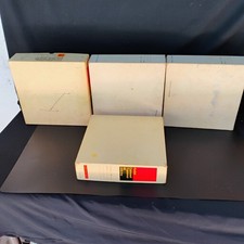 Kodak Carousel Transvue 140 Slide Tray with Original Boxes Lot Of 4 Vintage