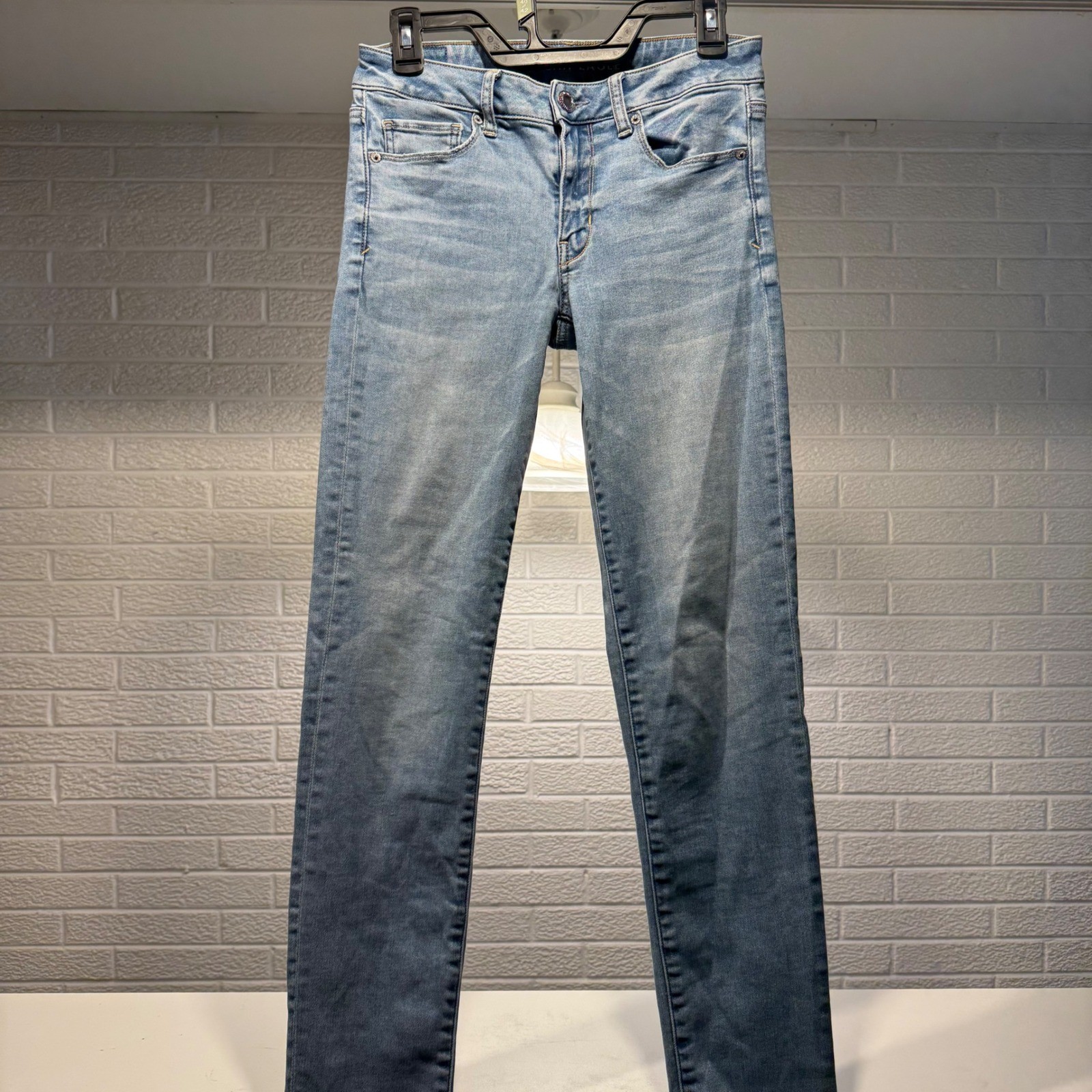 American Eagle Outfitters Women's Jeans Size 6 Long Next Level Stretch Light Wa