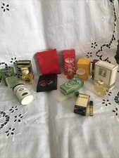 Lot De Parfums Miniature Ancienne Avec Leur Boites 