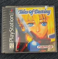 Namco Tales of Destiny Sony PlayStation 1 PS1 w/ Manual JRPG 1998 NTSC-U/C