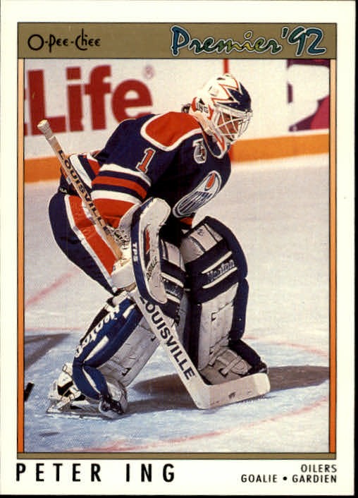 1991-92 OPC Premier #33 Peter Ing - HKY