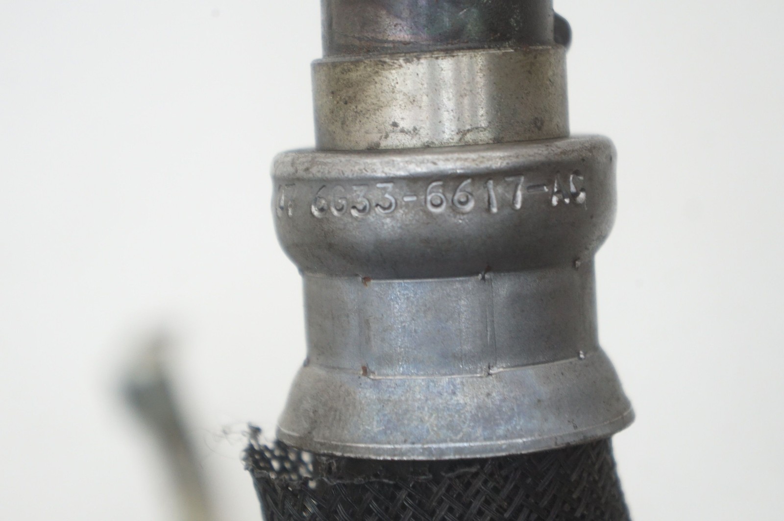 Set 2 Engine Cooler Pipe Outlet Hose Line OEM 6G33-9N778-AC Aston Martin V8 2008