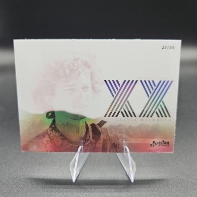 2025 Brixton Titanium #08 Calvin Heimburg TI Double Exposure 25/30