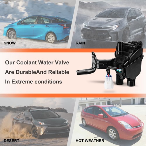 Heater Coolant Control Valve for 2004-2009 Toyota Prius 1.5L L4 16670-21010 - Picture 7 of 7