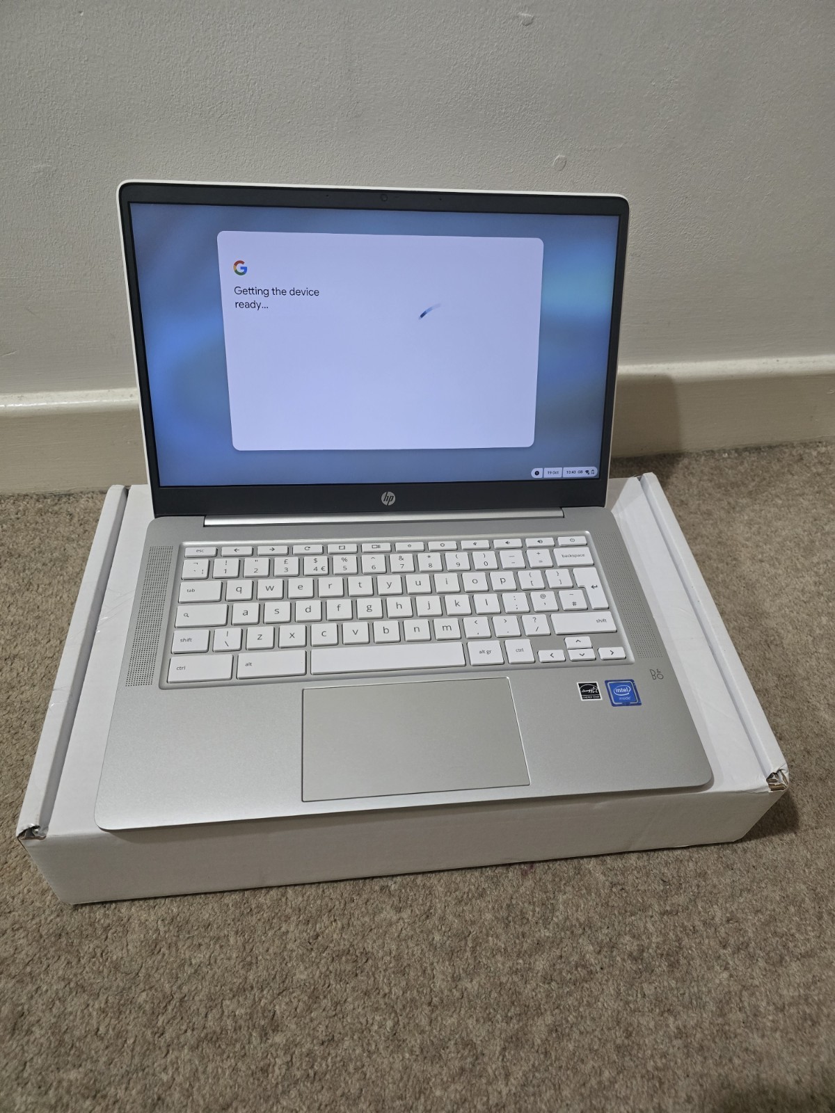 HP Chromebook AMD A Series 4GB RAM Chrome OS 14"  64GB, Chrome OS  Silver - New