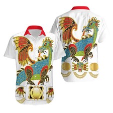 Retro Music Hawaiian Shirt Rock Roll Style Vintage Beach