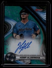 2024 Bowman's Best #B24-KA Kemp Alderman Autograph Teal Refractor #/15
