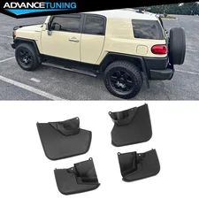 For 07-14 Toyota FJ Cruiser W/Fender Flare Mud Flaps Splash Guards MudGuards PP