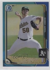 2015 Bowman Chrome Prospects Blue Refractor 67/150 Bobby Wahl #BCP172 a2v