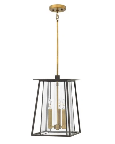 Hinkley Lighting 2102 Walker 3 Light 11-1/2"W Outdoor Pendant - Bronze - Picture 1 of 7