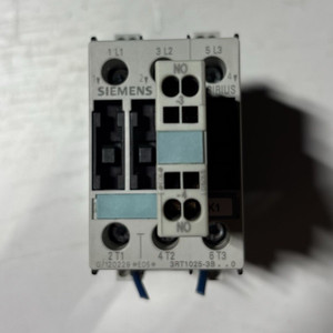 Siemens 3RT1025-3B IEC Contactor 24V AC Coil 17A AC-3 3-Pole Aux