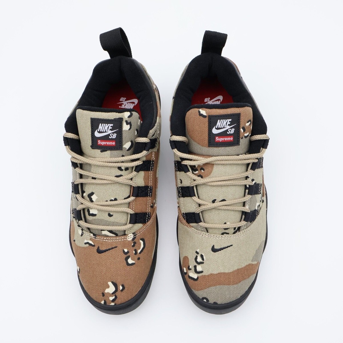 FQ3000-200 Supreme Nike SB Darwin Low Desert Camo Khaki Archaeo