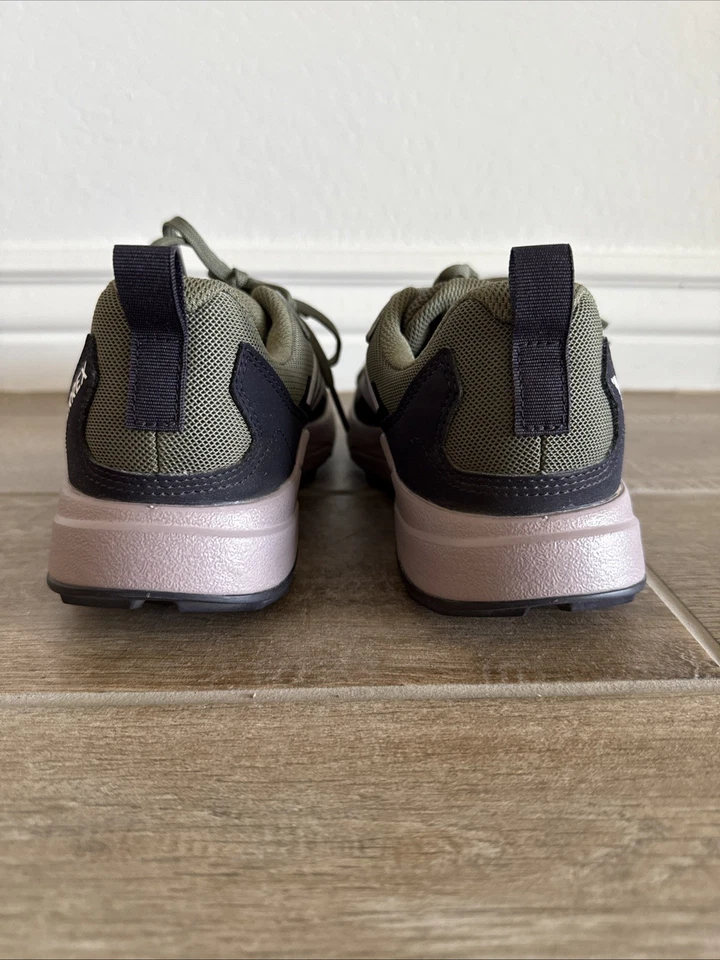 Adidas Terrex Anylander Trail Running Hiking Shoes Sneakers Womens 6 Green - Image 3 of 4