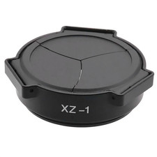 Black Auto Retractable Lens Cap Lens Cover Protector For Olympus XZ-1 Accessory