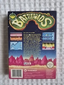 Battletoads Nintendo NES PAL Complete with Box CIB