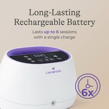 Lansinoh NaturalWave Double Electric Breast Pump Hospital-Grade 12 Levels