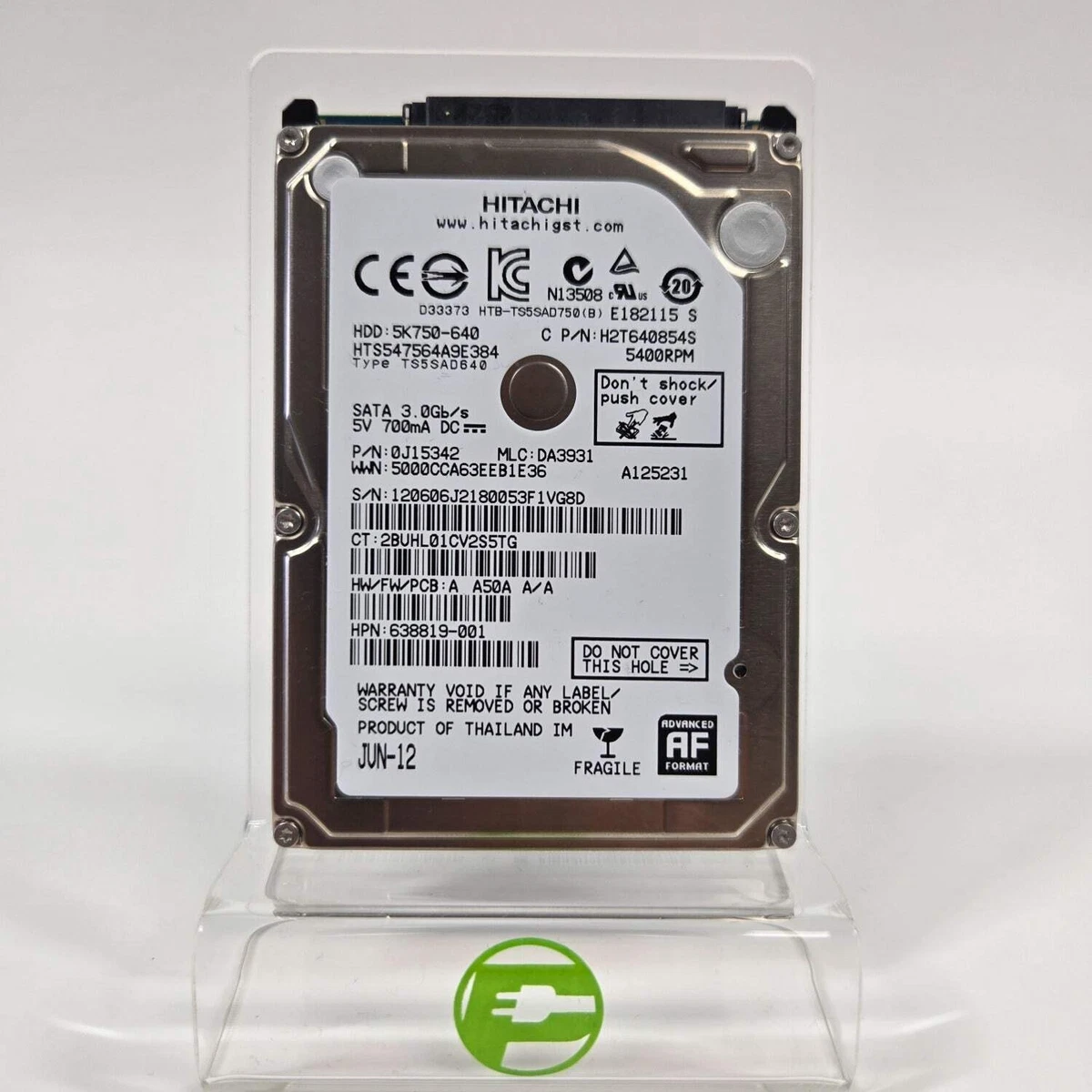 Preços baixos em Hitachi Sata Ii 750 Gb de capacidade de
