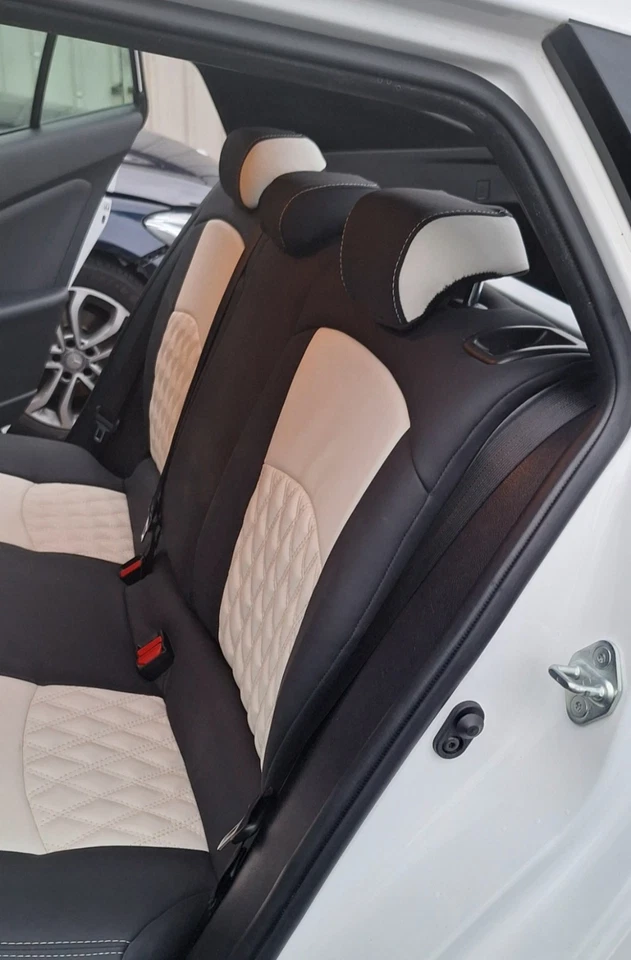 Toyota Prius Leather Seat Covers Full Set  2016 To 2022 - Image 4 of 4
