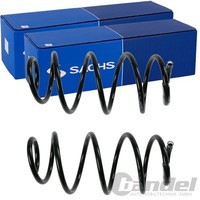 2X Sachs Fahrwerksfedern Satz Vorne Passend FÜR Fiat Croma Opel Signum Vectra