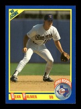 DEAN PALMER ⚾ 1990 Score Baseball RC Rookie Card Texas Rangers #594. rookie card picture