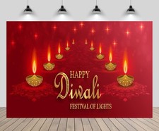 7 X 5 Diwali Photo Backdrop Banner Indian Festival Decorations Photo Booth Props