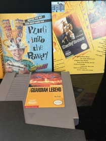 NES Nintendo The Guardian Legend CIB Complete In Box Inserts Foam Broderbund