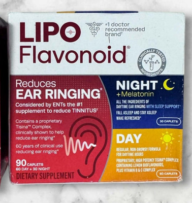Lipo-Flavonoid Plus Day and Night Combo Kit 90 Caplets EXP2027+ NEW SHIPPING