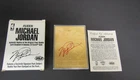 1998 Fleer Michael Jordan 1986 Rookie 23KT Gold Card Red Signature LOOK!
